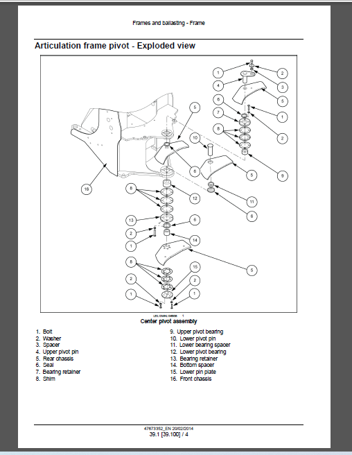 CASE 821F / 921F / Tier 4B (final) SERVICE MANUAL